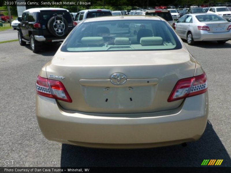 Sandy Beach Metallic / Bisque 2010 Toyota Camry