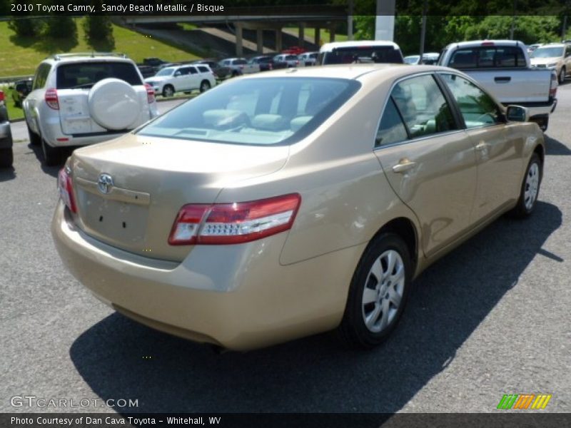 Sandy Beach Metallic / Bisque 2010 Toyota Camry