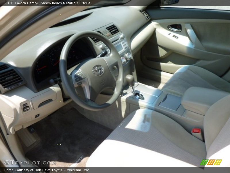 Sandy Beach Metallic / Bisque 2010 Toyota Camry