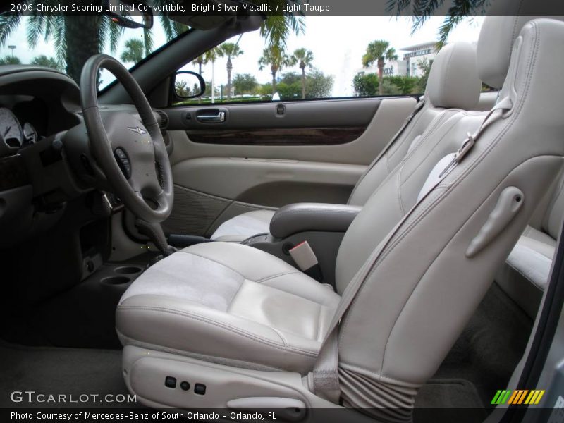 Bright Silver Metallic / Light Taupe 2006 Chrysler Sebring Limited Convertible