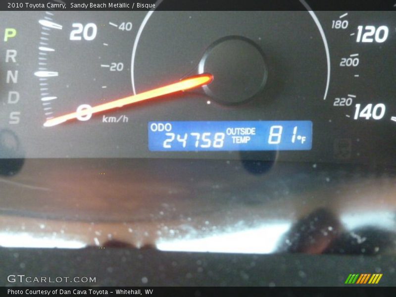 Sandy Beach Metallic / Bisque 2010 Toyota Camry
