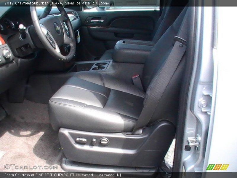 Silver Ice Metallic / Ebony 2012 Chevrolet Suburban LT 4x4