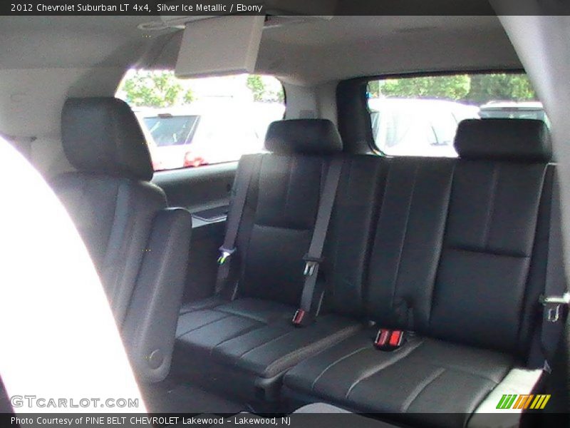 Silver Ice Metallic / Ebony 2012 Chevrolet Suburban LT 4x4