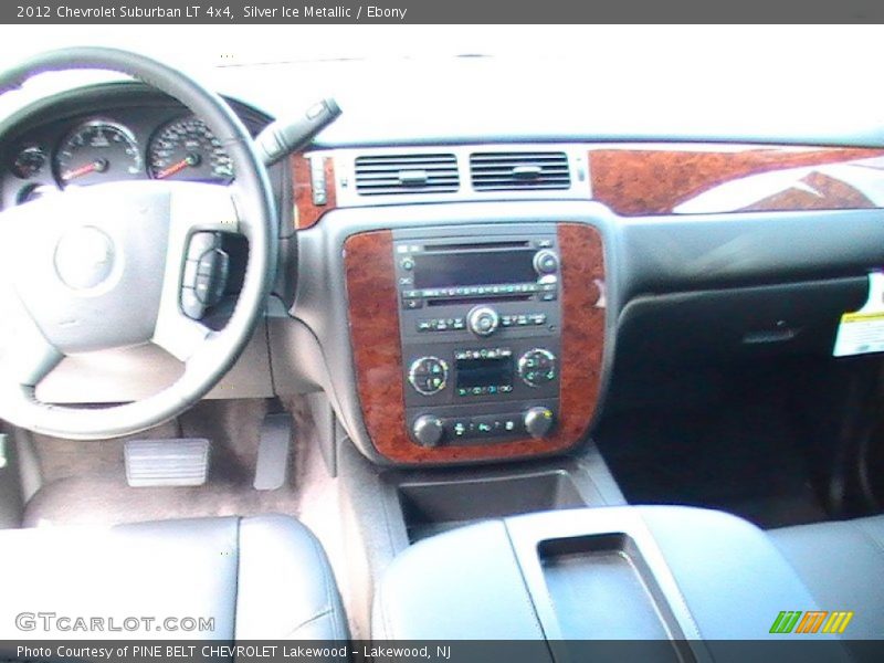 Silver Ice Metallic / Ebony 2012 Chevrolet Suburban LT 4x4