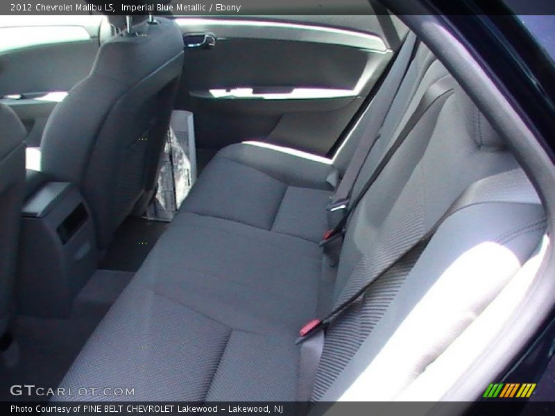 Imperial Blue Metallic / Ebony 2012 Chevrolet Malibu LS