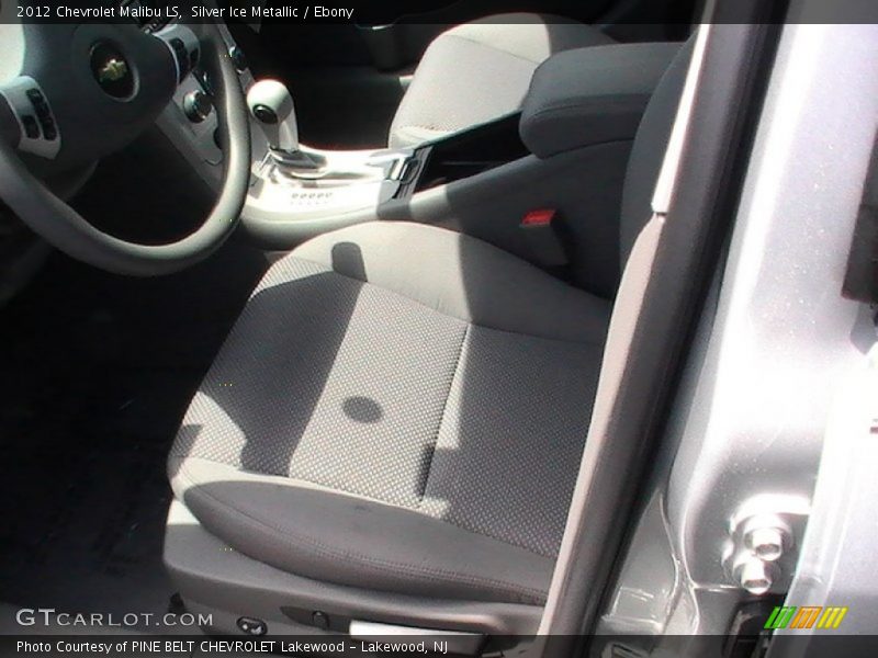Silver Ice Metallic / Ebony 2012 Chevrolet Malibu LS