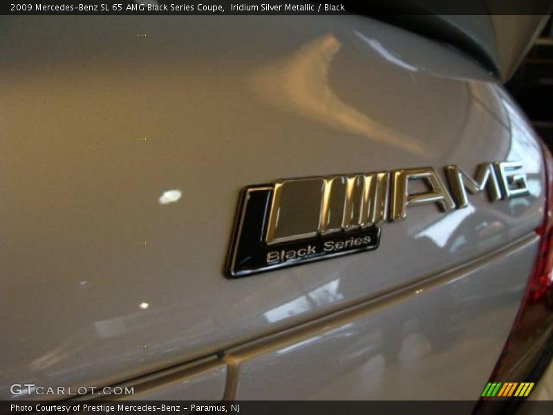 Iridium Silver Metallic / Black 2009 Mercedes-Benz SL 65 AMG Black Series Coupe