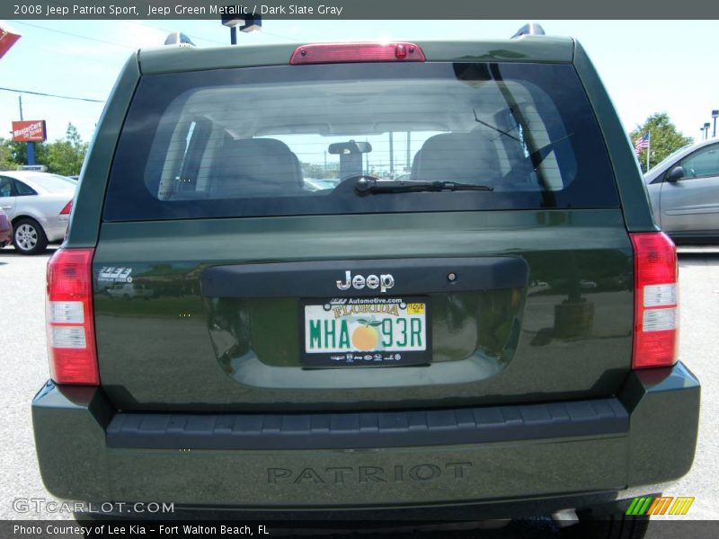 Jeep Green Metallic / Dark Slate Gray 2008 Jeep Patriot Sport