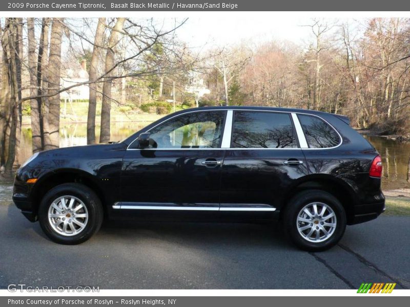 Basalt Black Metallic / Havanna/Sand Beige 2009 Porsche Cayenne Tiptronic