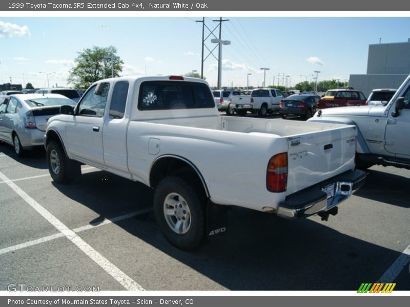 Natural White / Oak 1999 Toyota Tacoma SR5 Extended Cab 4x4