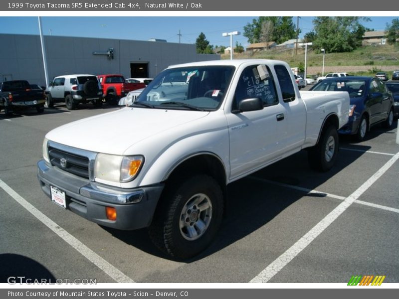 Natural White / Oak 1999 Toyota Tacoma SR5 Extended Cab 4x4