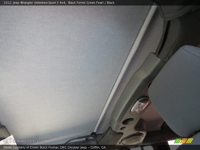 Black Forest Green Pearl / Black 2012 Jeep Wrangler Unlimited Sport S 4x4