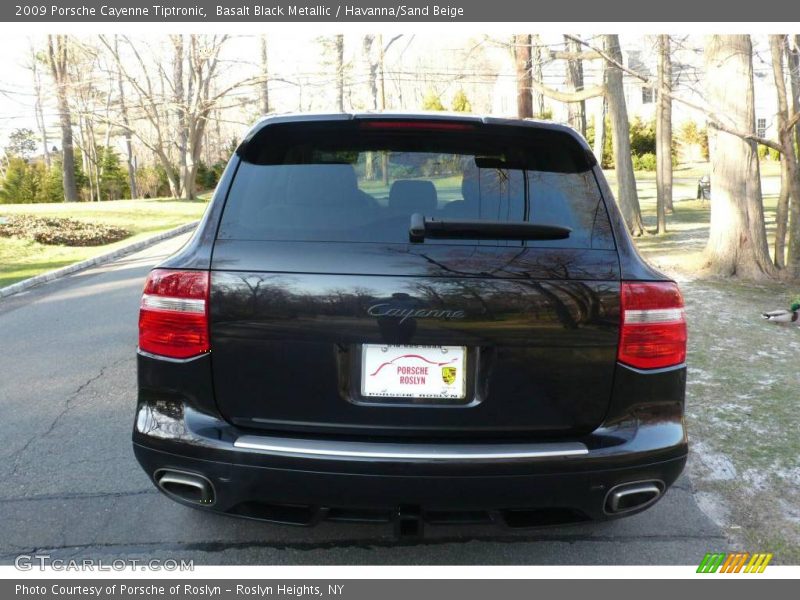 Basalt Black Metallic / Havanna/Sand Beige 2009 Porsche Cayenne Tiptronic