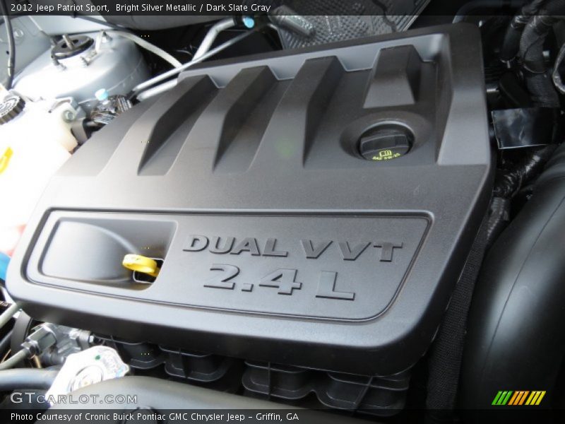 Bright Silver Metallic / Dark Slate Gray 2012 Jeep Patriot Sport
