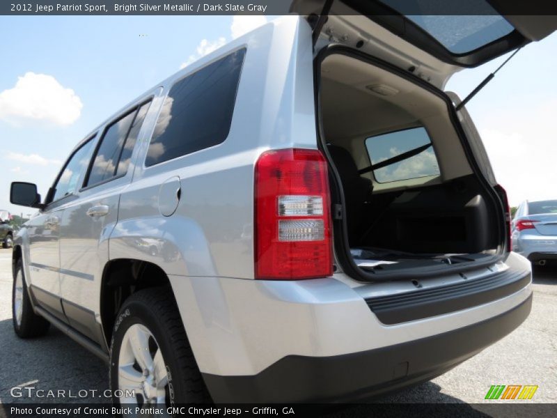 Bright Silver Metallic / Dark Slate Gray 2012 Jeep Patriot Sport