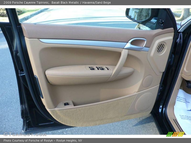 Basalt Black Metallic / Havanna/Sand Beige 2009 Porsche Cayenne Tiptronic