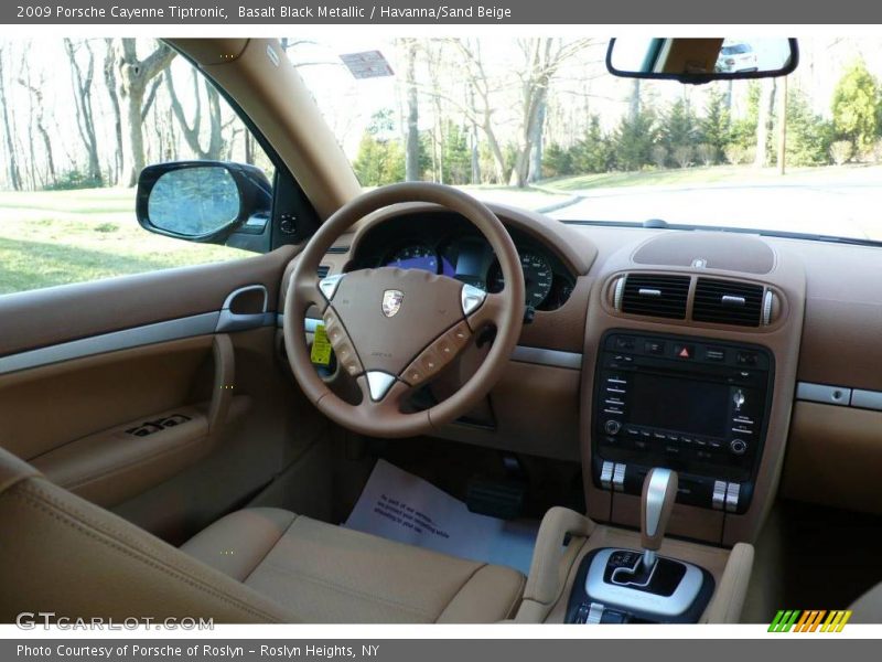 Basalt Black Metallic / Havanna/Sand Beige 2009 Porsche Cayenne Tiptronic
