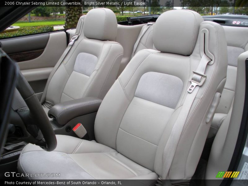 Bright Silver Metallic / Light Taupe 2006 Chrysler Sebring Limited Convertible
