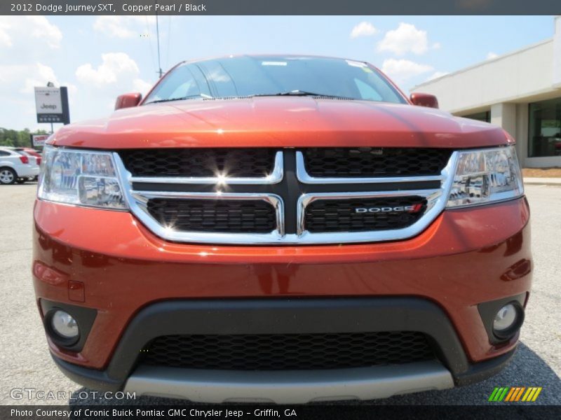Copper Pearl / Black 2012 Dodge Journey SXT