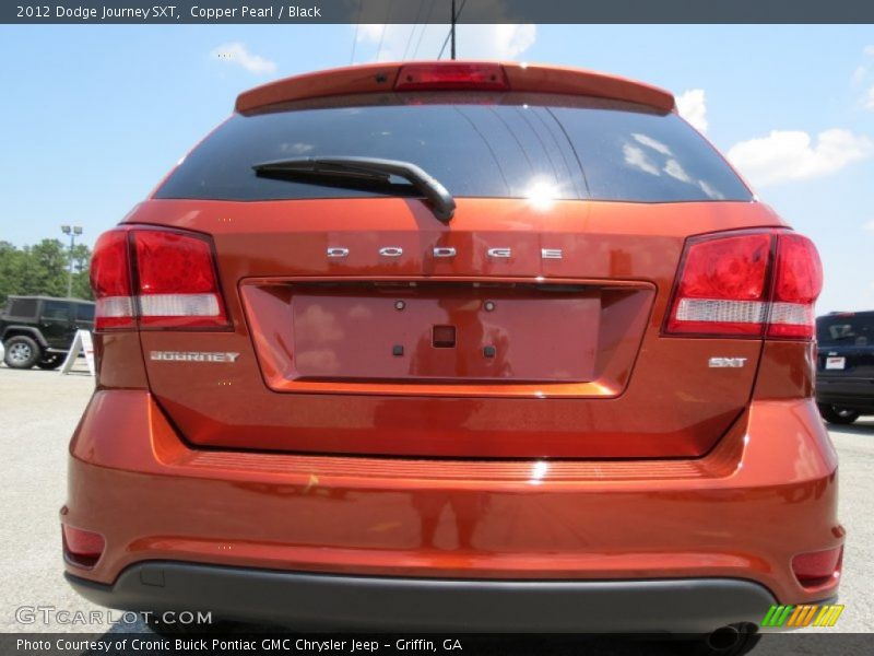 Copper Pearl / Black 2012 Dodge Journey SXT