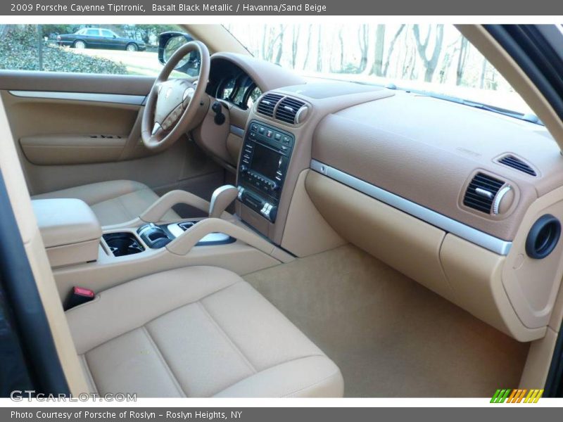 Basalt Black Metallic / Havanna/Sand Beige 2009 Porsche Cayenne Tiptronic