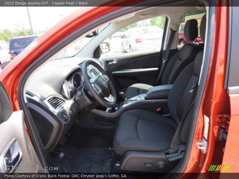 2012 Journey SXT Black Interior
