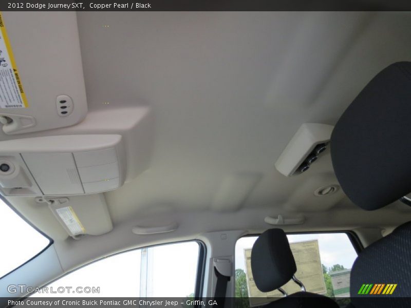 Copper Pearl / Black 2012 Dodge Journey SXT