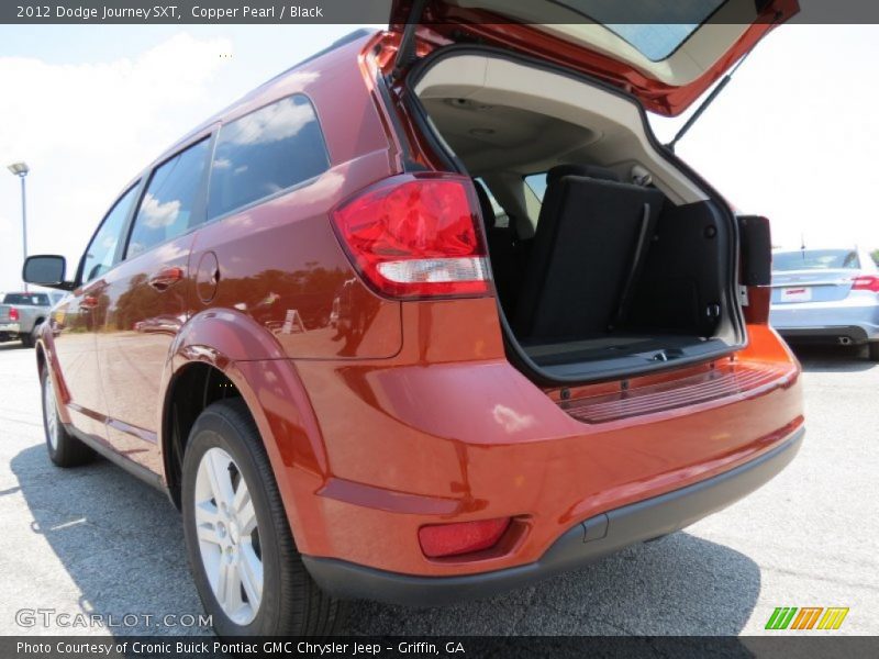 Copper Pearl / Black 2012 Dodge Journey SXT