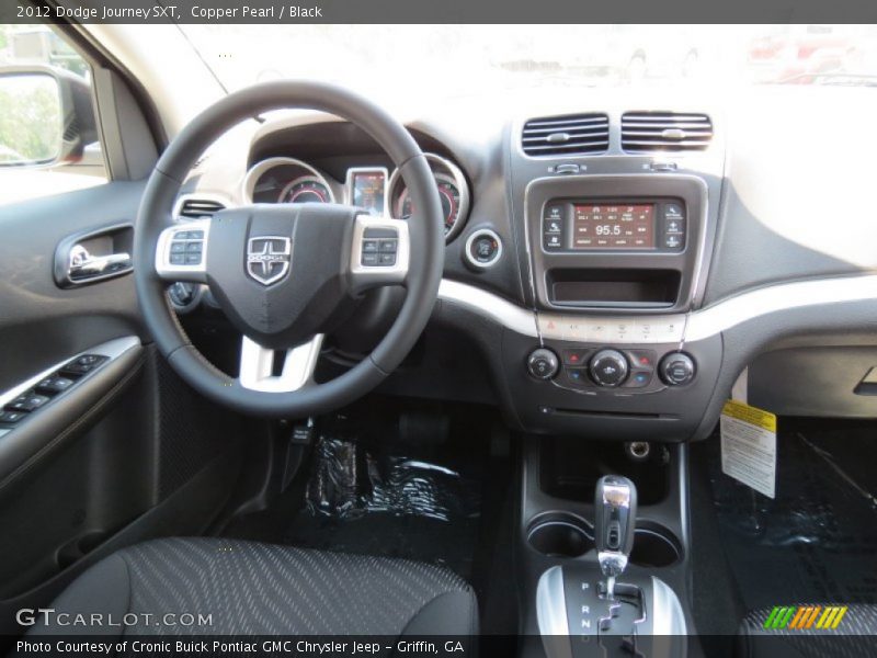 Copper Pearl / Black 2012 Dodge Journey SXT