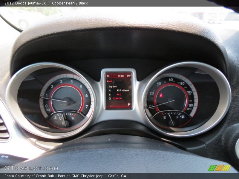  2012 Journey SXT SXT Gauges