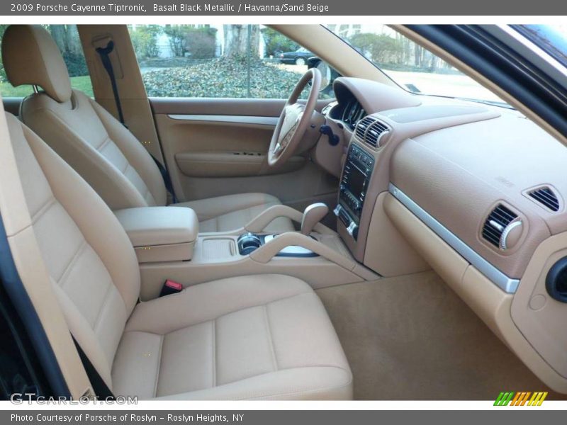 Basalt Black Metallic / Havanna/Sand Beige 2009 Porsche Cayenne Tiptronic