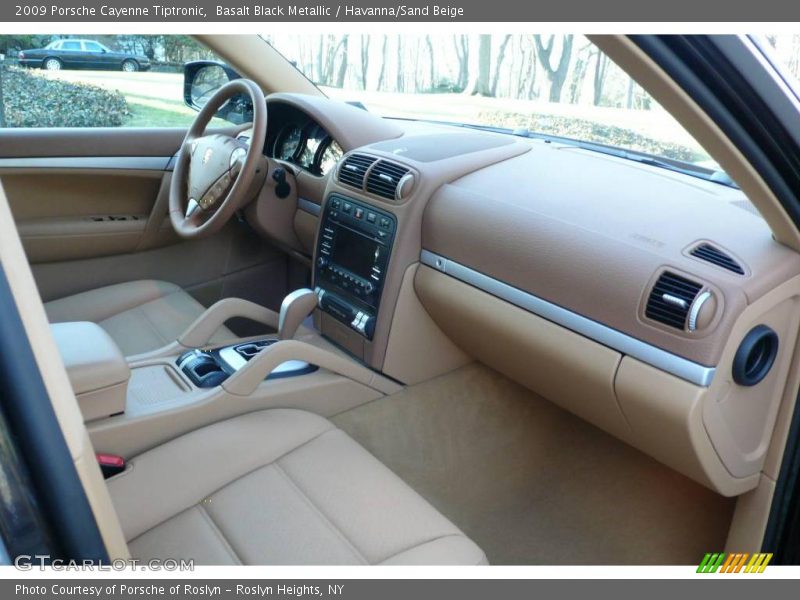 Basalt Black Metallic / Havanna/Sand Beige 2009 Porsche Cayenne Tiptronic