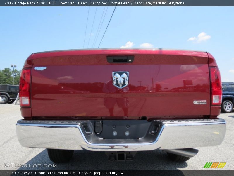Deep Cherry Red Crystal Pearl / Dark Slate/Medium Graystone 2012 Dodge Ram 2500 HD ST Crew Cab