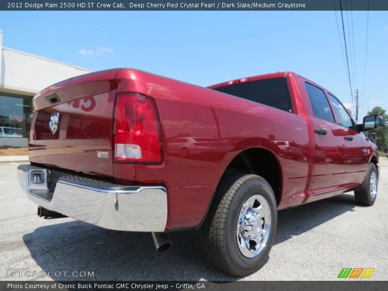 Deep Cherry Red Crystal Pearl / Dark Slate/Medium Graystone 2012 Dodge Ram 2500 HD ST Crew Cab