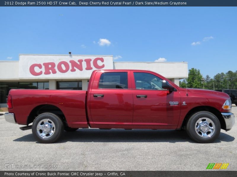 Deep Cherry Red Crystal Pearl / Dark Slate/Medium Graystone 2012 Dodge Ram 2500 HD ST Crew Cab