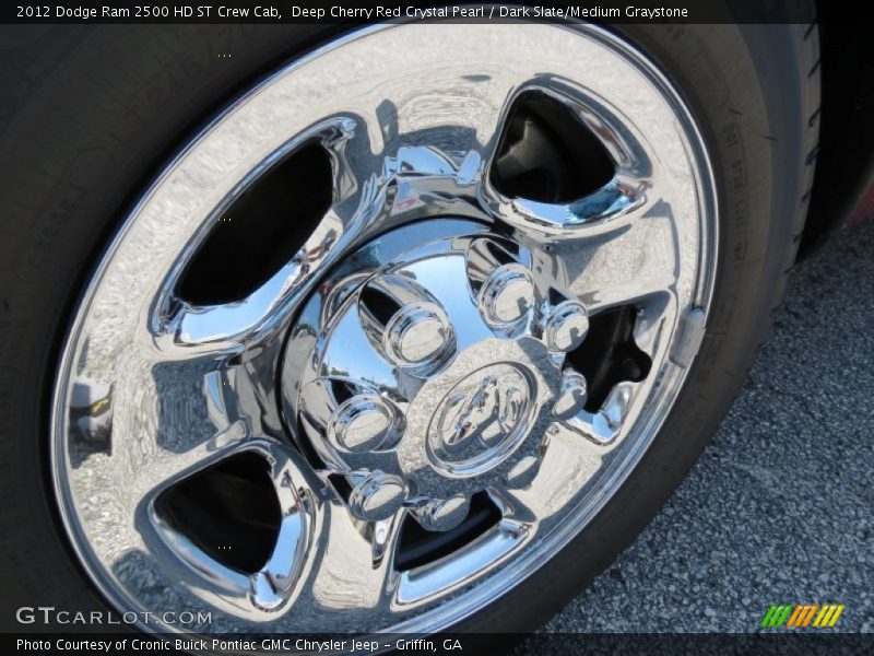 Deep Cherry Red Crystal Pearl / Dark Slate/Medium Graystone 2012 Dodge Ram 2500 HD ST Crew Cab