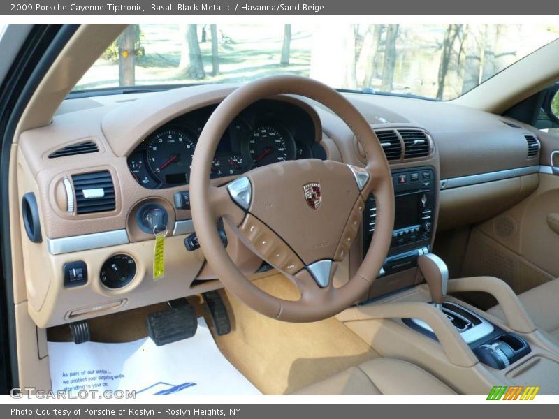 Basalt Black Metallic / Havanna/Sand Beige 2009 Porsche Cayenne Tiptronic