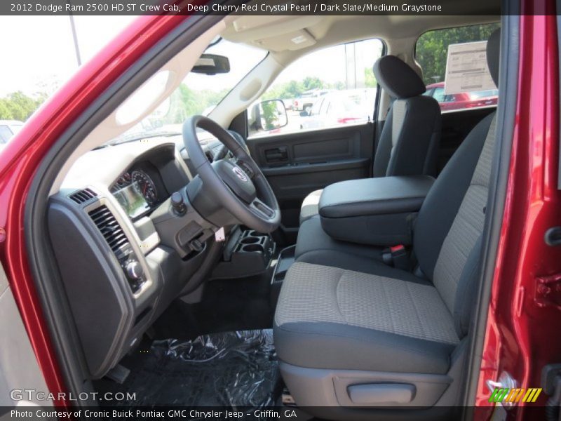 Deep Cherry Red Crystal Pearl / Dark Slate/Medium Graystone 2012 Dodge Ram 2500 HD ST Crew Cab