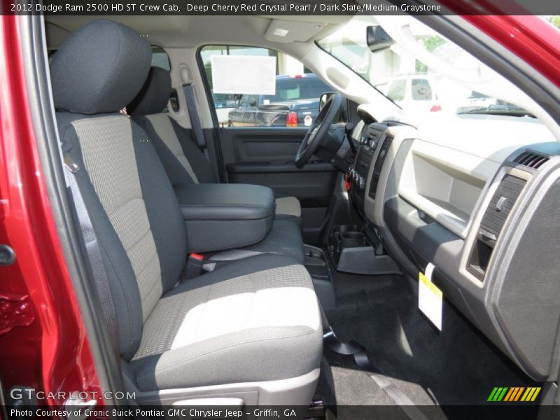 Deep Cherry Red Crystal Pearl / Dark Slate/Medium Graystone 2012 Dodge Ram 2500 HD ST Crew Cab