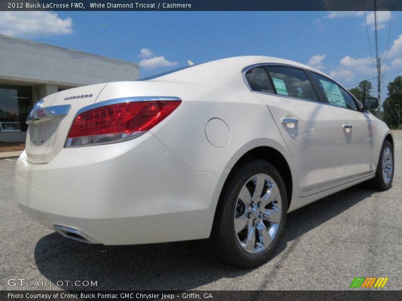 White Diamond Tricoat / Cashmere 2012 Buick LaCrosse FWD