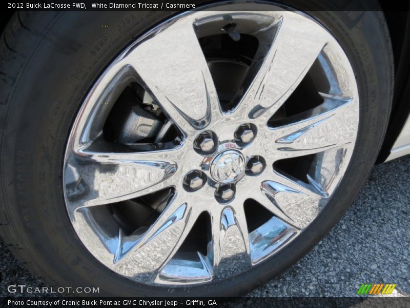 White Diamond Tricoat / Cashmere 2012 Buick LaCrosse FWD