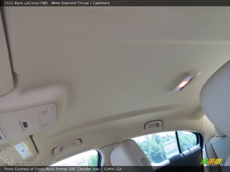 White Diamond Tricoat / Cashmere 2012 Buick LaCrosse FWD