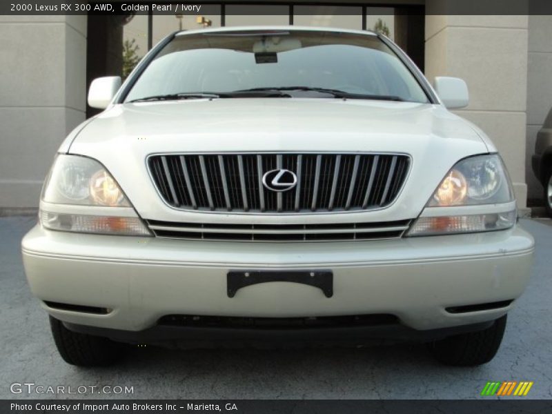Golden Pearl / Ivory 2000 Lexus RX 300 AWD