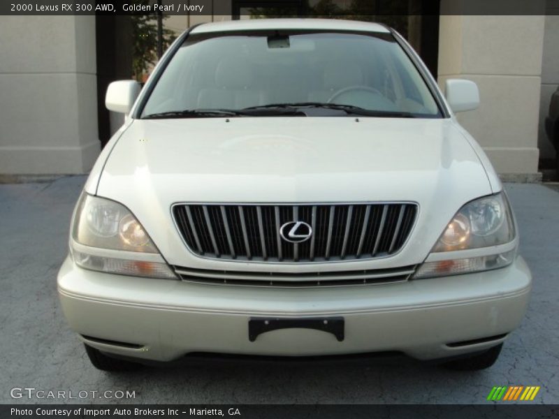 Golden Pearl / Ivory 2000 Lexus RX 300 AWD