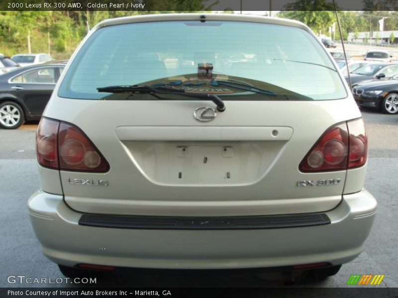 Golden Pearl / Ivory 2000 Lexus RX 300 AWD