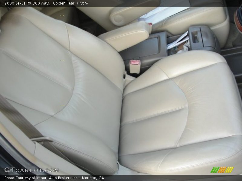 Golden Pearl / Ivory 2000 Lexus RX 300 AWD