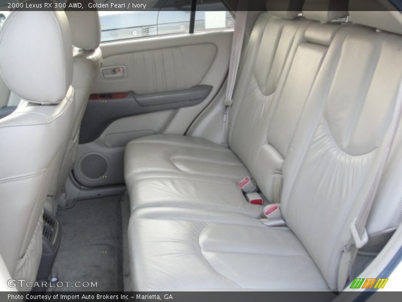 Golden Pearl / Ivory 2000 Lexus RX 300 AWD