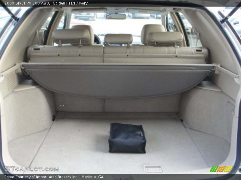 Golden Pearl / Ivory 2000 Lexus RX 300 AWD