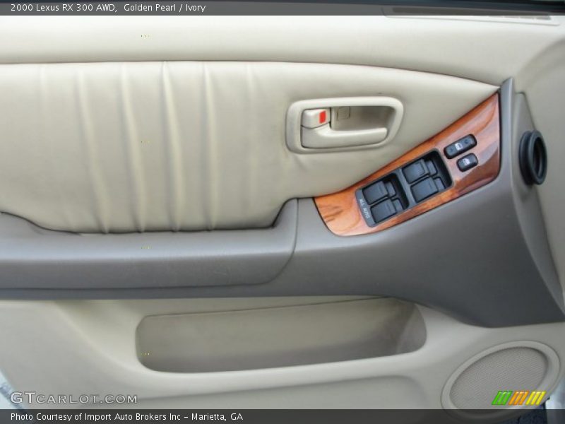 Golden Pearl / Ivory 2000 Lexus RX 300 AWD