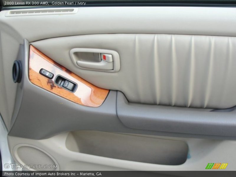 Golden Pearl / Ivory 2000 Lexus RX 300 AWD